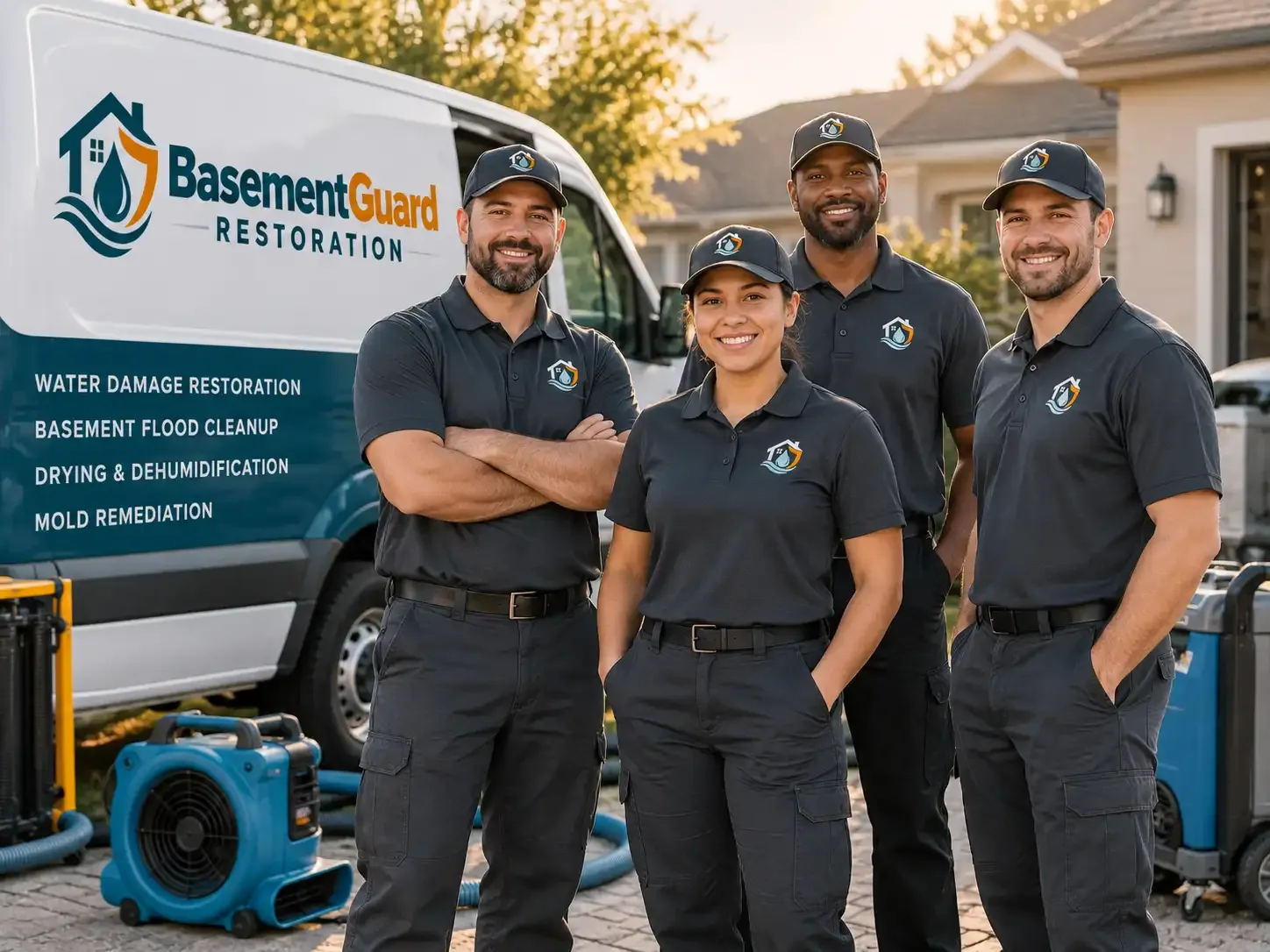 Basement Water Damage Restoration company in Mode, IL